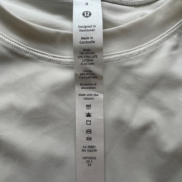 Lululemon Fold-Over Running Tank Top - Picture 4 of 5